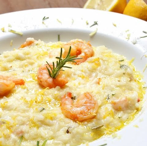 Risoto de Camarão e Limão Siciliano: guia profissional para restaurantes