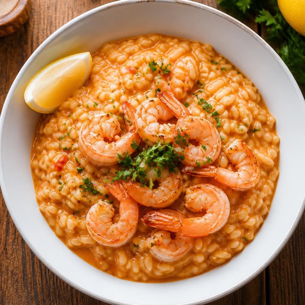 Risoto de Camarão: receita profissional da Villa Camarão