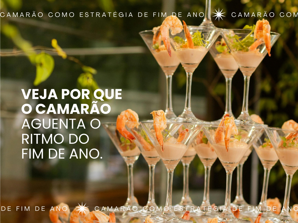 Camarão: decisão certa para o fim de ano
